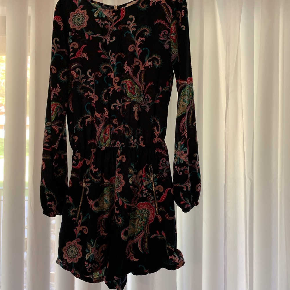 Long sleeve romper